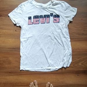 Levi's striped/starry T-shirt